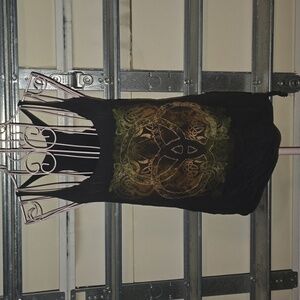 Borromean rings graphic asymmetric tank